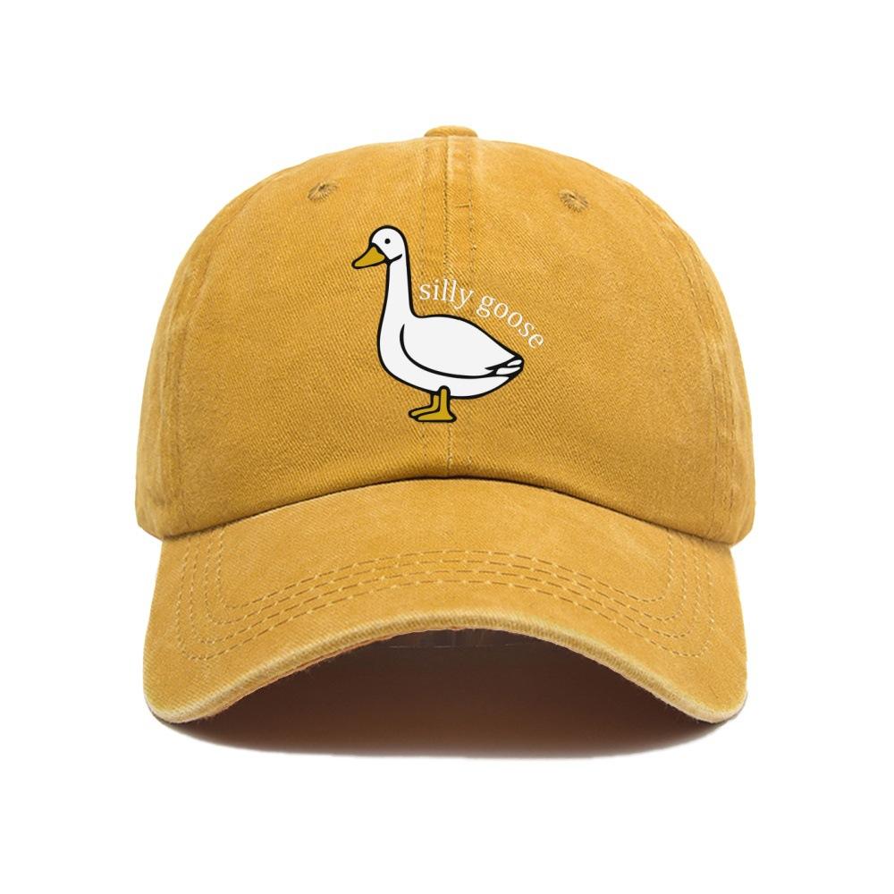 Cute Duck Design Baseball Cap, Graphic Hat, Casual Soft Top Baseball Cap For Men & Women, Fashion Accessories For Daily Wear