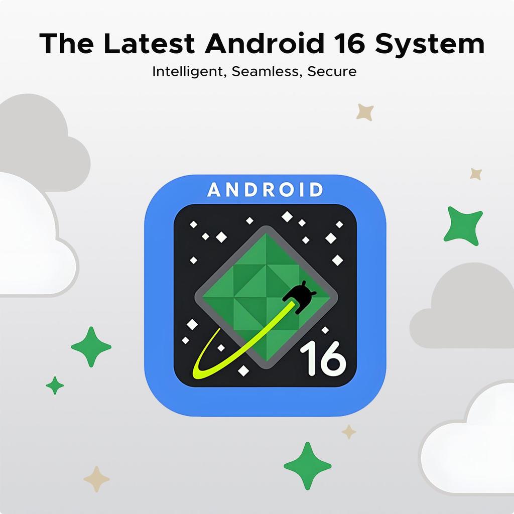 DOOGEE Tab A9 Android 16 Tablet 10 Inch, Unisoc T310 Android Tablets 12GB RAM 64GB ROM(TF 2TB), 6580 mAh Battery, 5G WiFi|Dual Speaker