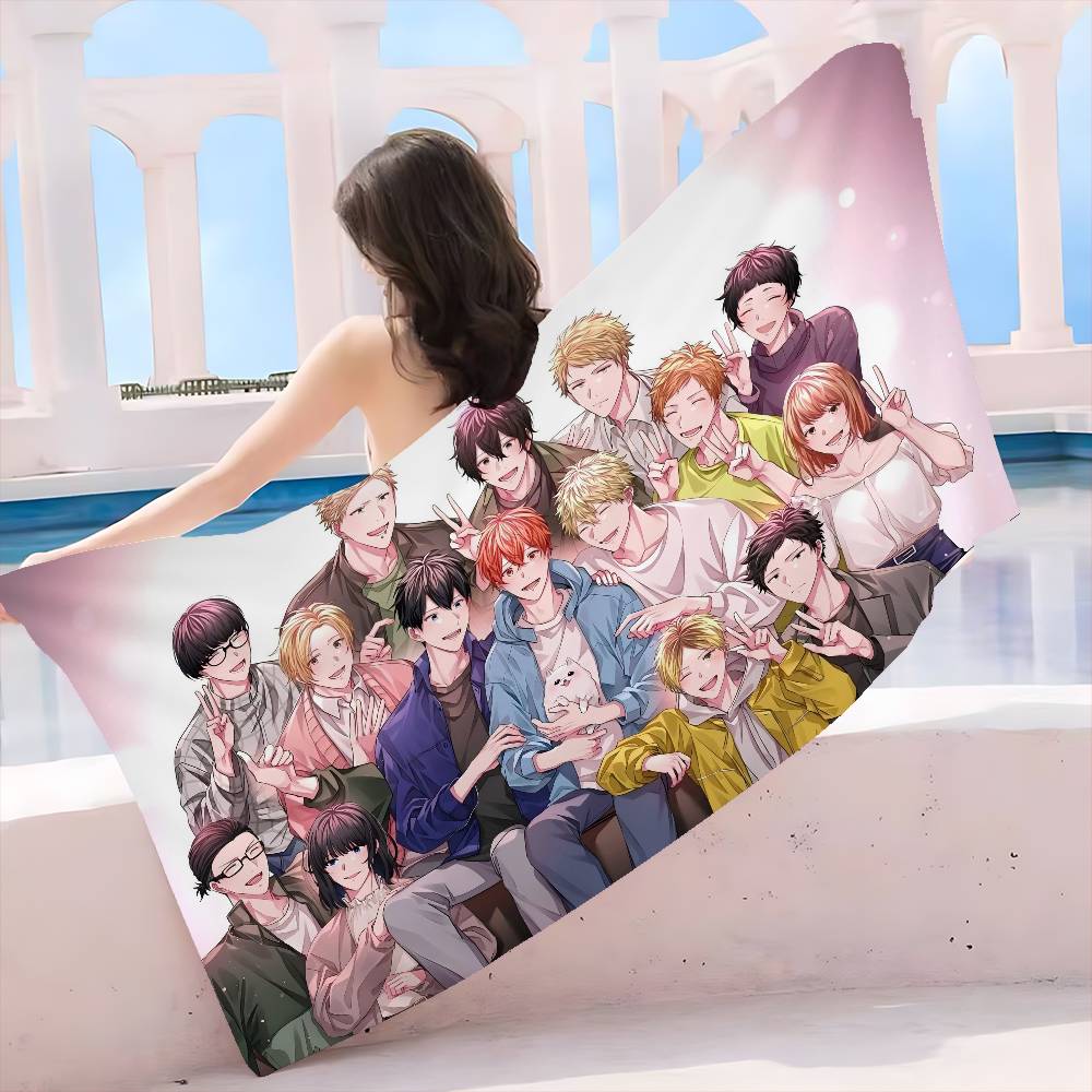 Anime G-Given Beach Towel Colorful Bath Towels For Girl Microfiber Quick Dry Custom Sand Free Beach Yoga Spa Gym Pool