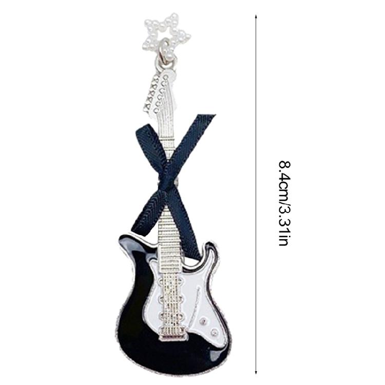 Fashionable Guitar Hair Clip Bowknot Star Hairpin Sweet Charm Bangs Side Clip