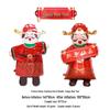 New Year God of Wealth and Snake Aluminum Balloon Set – Festive Decorations
