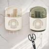 with Lid Wall-Mounted Chopstick Holder Dustproof Cutlery Storage Box  Kitchen Supplies