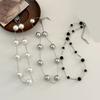 Unique Imitated Pearls Neckchains Stylish Clavicle Chain Adornment Beaded Necklace Party Neck Jewelry for Women Girls