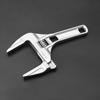 Adjustable Spanner Short Shank Large Openings Wrench Head Depth Wrench