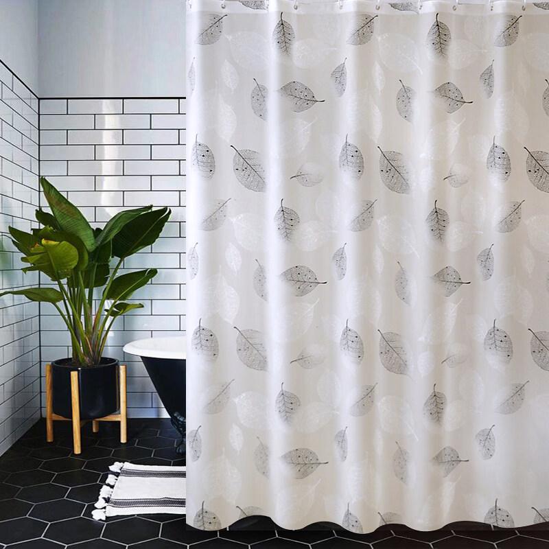 LIEI Thickened Anti-Mold PEVA Shower Curtain