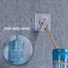Transparent Strong Adhesive Hooks - No-Punch, No-Trace, Load-Bearing Hooks for Kitchen and Bathroom