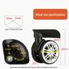Accesorios Universales con Estilo para Ruedas de Equipaje - Ruedas Clásicas para Maletas de Viaje
