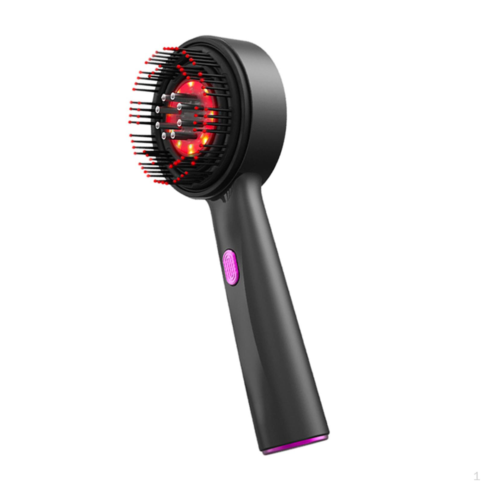 

Беспроводной электрический массажер для массажа кожи головы для расслабления мышц волос чёрный