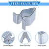 VekAuto 30pcs Liftgate Door Panel Trim Retainer Clip Durable Silver Tone Multi-Purpose Car Trim