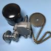 ATV Oil Pump Driven Sprocket Oil Filter and Pump Chain Repair Kits For HISUN 500 700 500CC 700CC Quad Parts