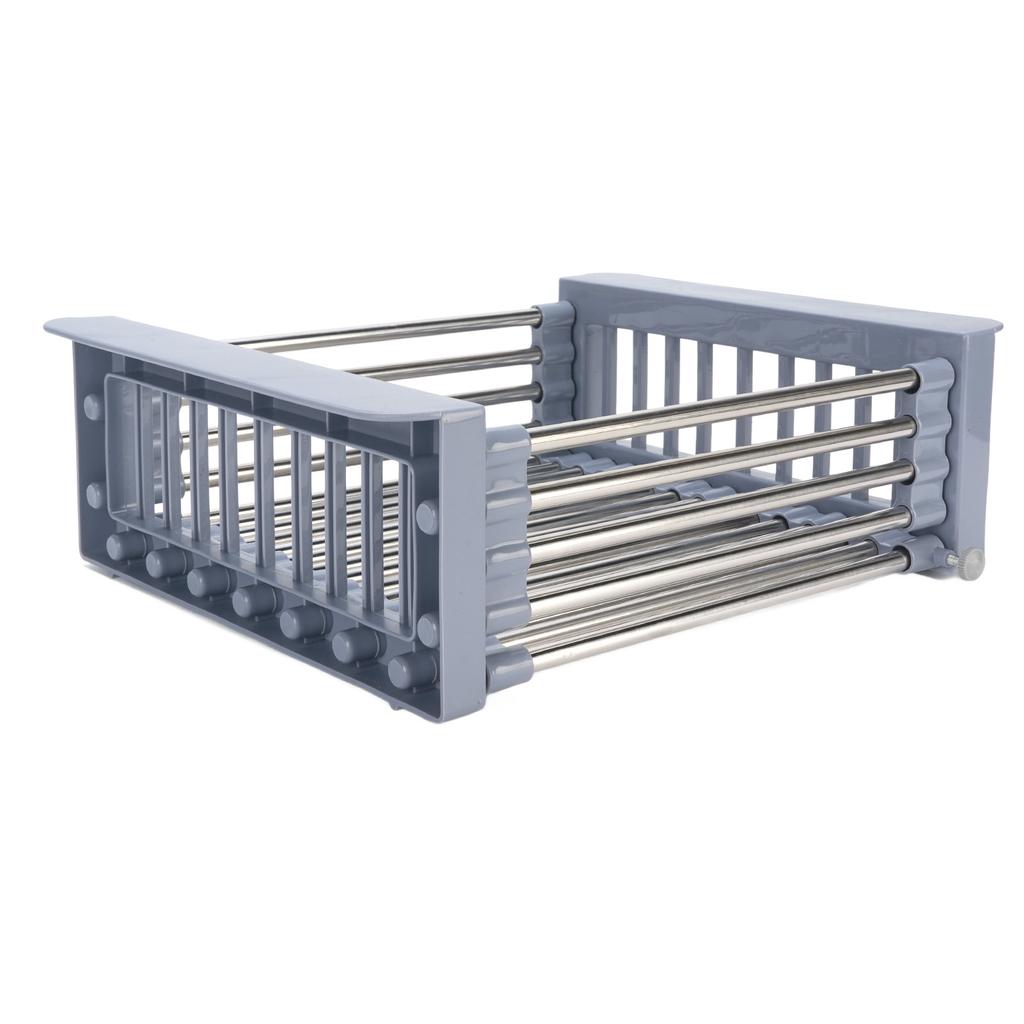 Over The Sink Strainer Basket Stainless Steel Multifunctional Easy To Clean Extendable Sink