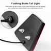 Light Flashing Strobe LED Tail Brake Lights Car LED Flashing Brake Lights Driving Warning F1 Style 10W1.5A Universal Modification