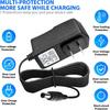 DC 15V 1A Adapter Charger Charging Cable Cord For Peak 450A 500A 600A 800A 1000A Auto Battery Booster Jump Starter, Compatible Beatit,Tacklife,Gooloo