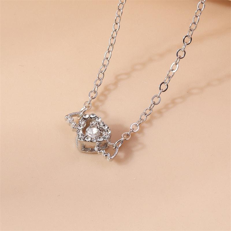 Aihua Neue Süße Goldfarbe Rote Kirsche Anhänger Halskette Für Frauen Persönlichkeit Halskette Hochzeits Schmuck Geburtstags Geschenke