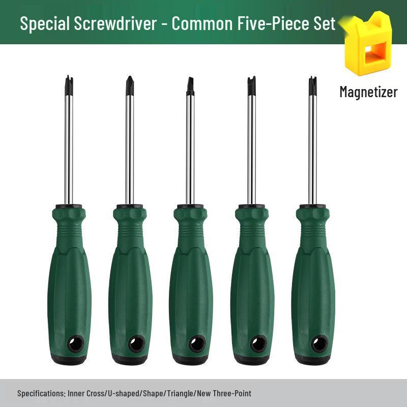 Magnetic Triangle U-Shaped Y-Shaped Cross Herringbone Screwdriver Tool