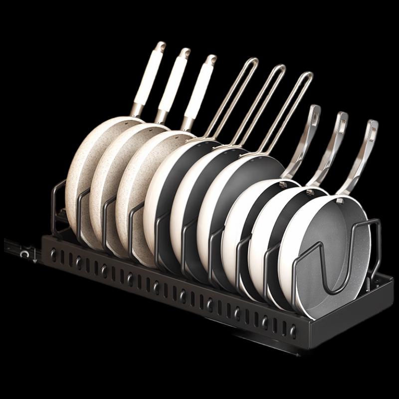 Adjustable Kitchen Countertop Pull-out Dish Rack