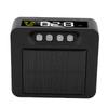 Solar Powered Car Clock 12h 24h Automobile LCD Clock with Data Temperature Display Two Alarms Fatigue Driving Alert for