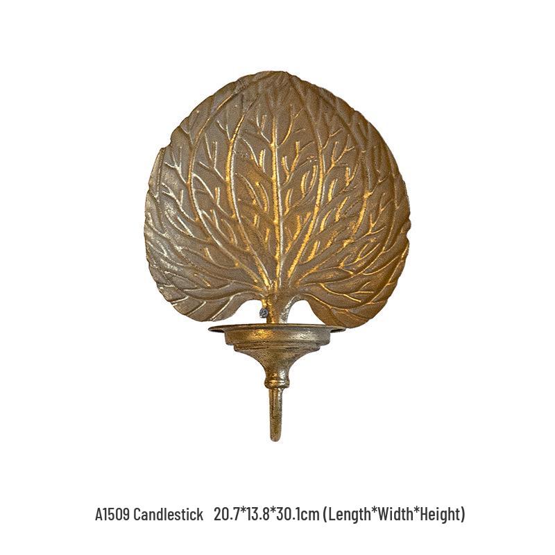 Bohemian Leaf-Shaped Wall Hanging for Bedroom or Christmas Décor