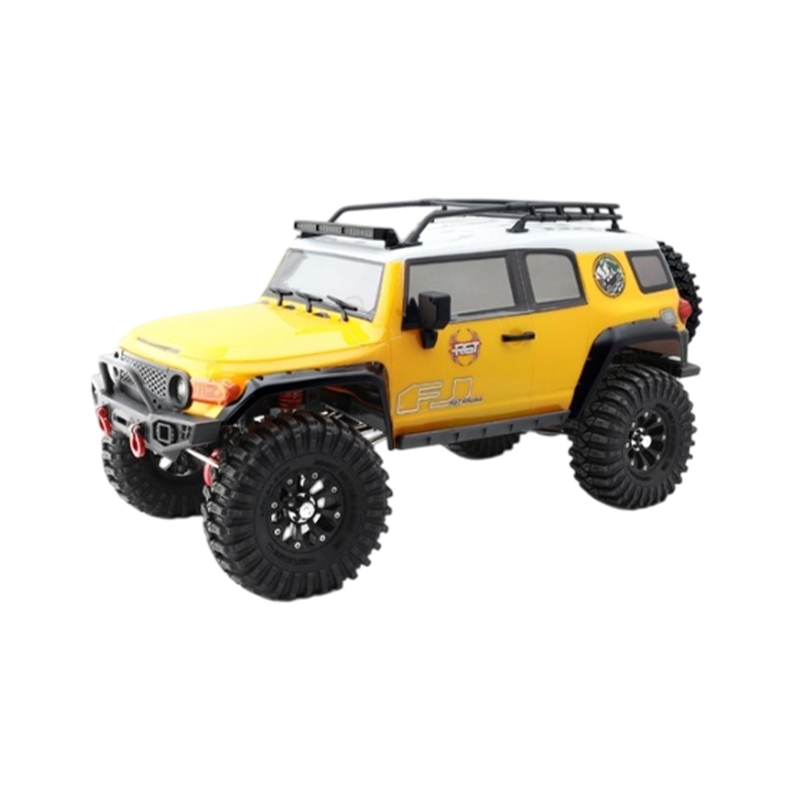 

2025 New RGT 1/10 Ex86120 2.4G Rc 4WD Simulation FJ Cruiser Climbing Off-Road Vehicle Model Remote Control Adult Boy Toy Gift жовтий