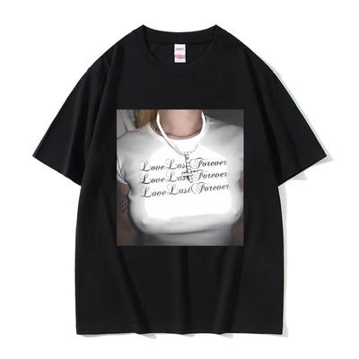 Love Lasts Forever Destroy Lonely Ken Carson A Great Chaos T-shirt Rap Playboi Carti Opium Tees Men Fashion Summer T Shirts