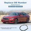 Hood Latch Lock Release Cable Replacement for 65620-4GA0A 656204GA0A Compatible with Infiniti Q50 2014-2018 Infiniti Q60 2017-2018 Hood Lock Control