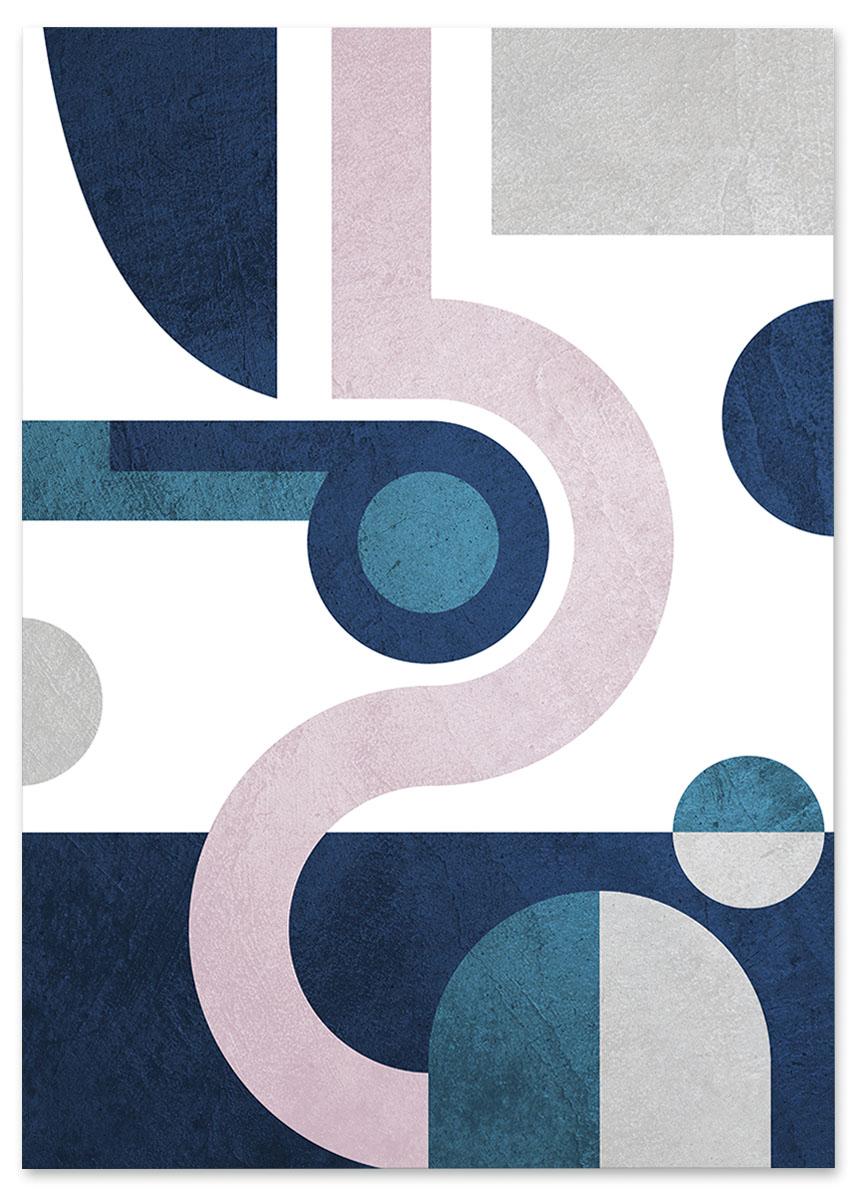 

Плакат геометрія абстракція 30x40 cm