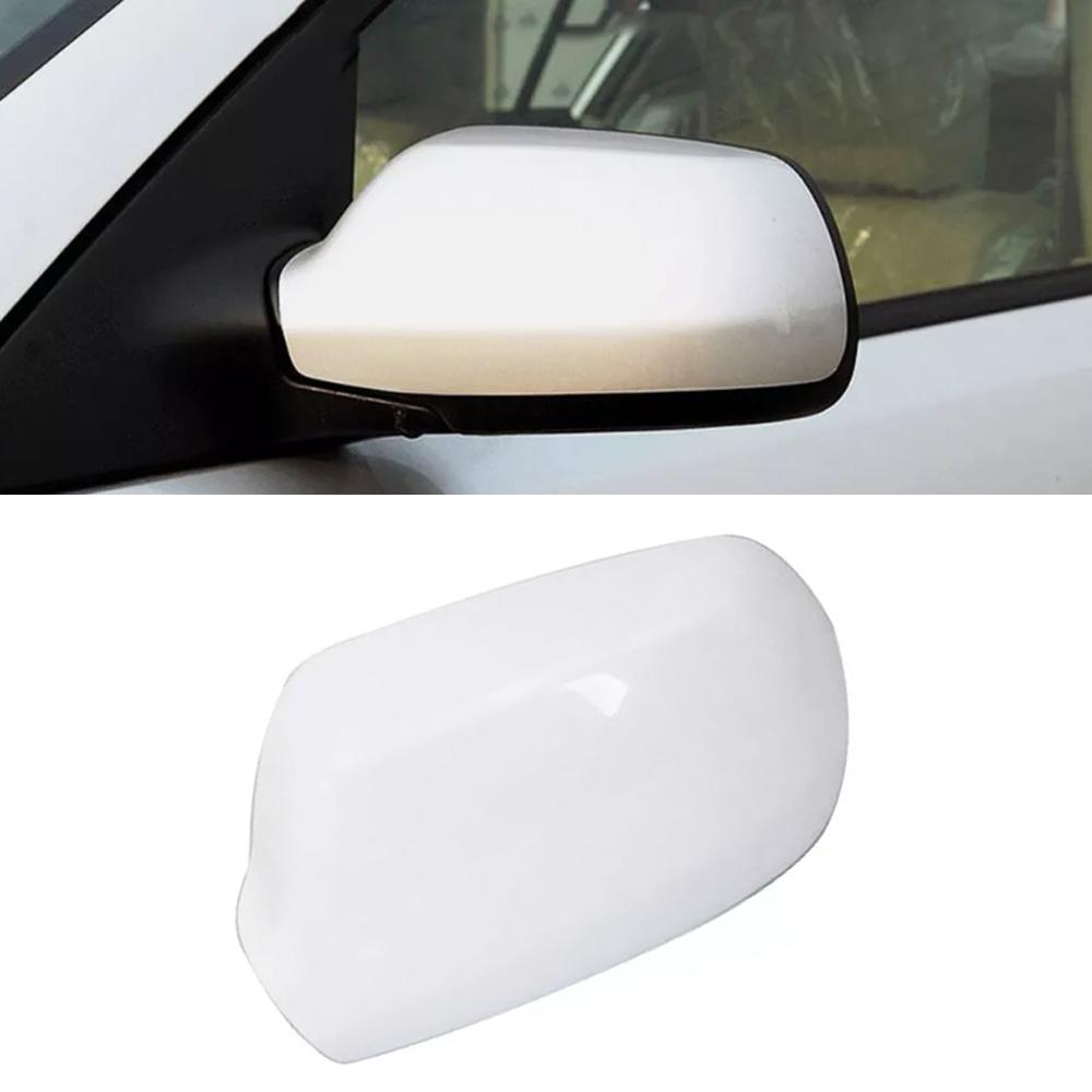 Side Mirror Cover Cap Door Wing Rearview Mirror for Mazda 2 2002-2007 Mazda 3 2003-2009  Mazda 6 2003-2008 Unpainted White