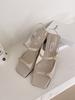 Jeu Dart Angel Two Buckle Sandal Cream