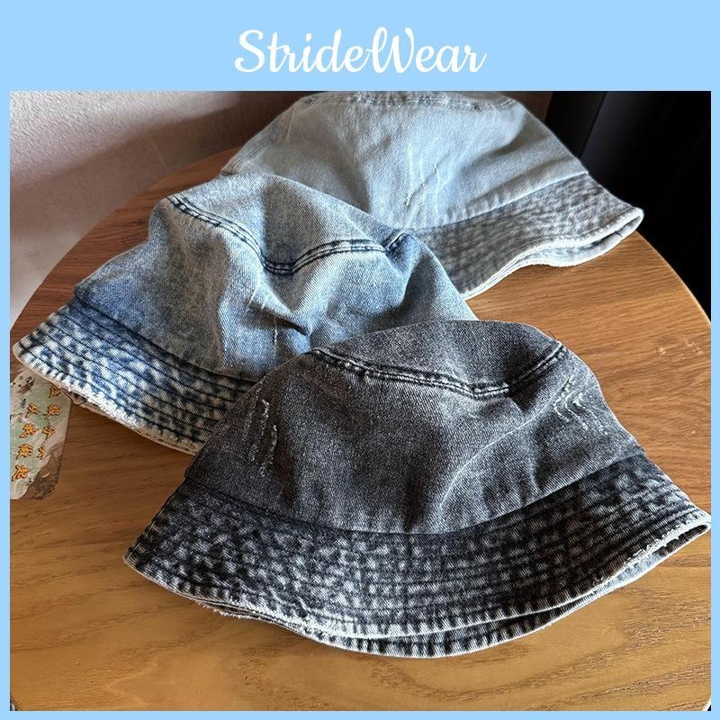 Denim Cap Fisherman With Uv Protection And Water Wash Finish For Gift Women