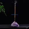Crystal Stone Incense Holder Natural Healing Incense Tray D57B