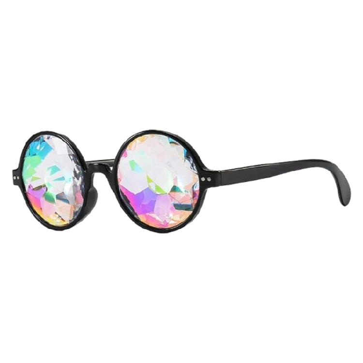 Kaleidoscope Glasses Rave Steampunk Goggles Kaleidoscope Sunglasses Unisex