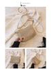 2025 Mini Pastoral Style Woven Crossbody Bag - Fresh Summer Knit Square Design