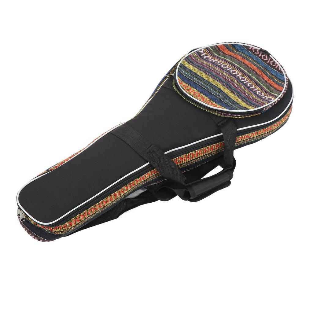 Mandolin Bag Easy Carry Portable Ethnic Style Adjustable Shoulder Strap Musical Instrument Bag