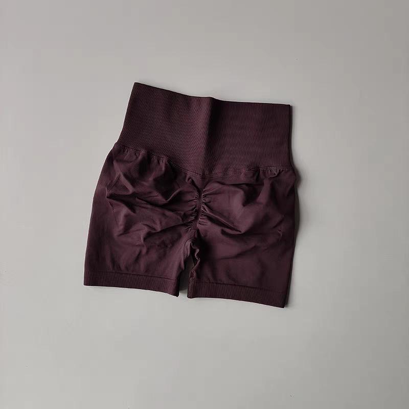 High Waist Tummy Control Slimming Peach Lift Sports Shorts - Quick-Dry Yoga & Running