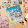 30/60 Sheets Vintage Flavors Street Series Sticker Book Food Creative Handbook DIY Scrapbook Framed Albums Japanese Stationery
