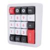 Wired Mechanical Number Pad Hot Swappable Numeric Keypad with 12 RGB LED Backlight 19 Programmable Keys for Laptop