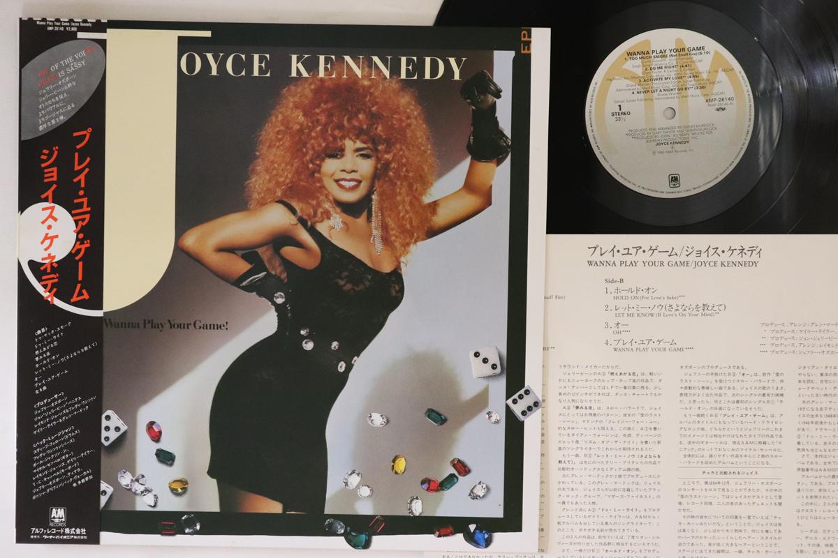 

LP Record JOYCE KENNEDY Wanna Play Your Game AMP28140 AM 1985 Japan Obi SoulFunk Used
