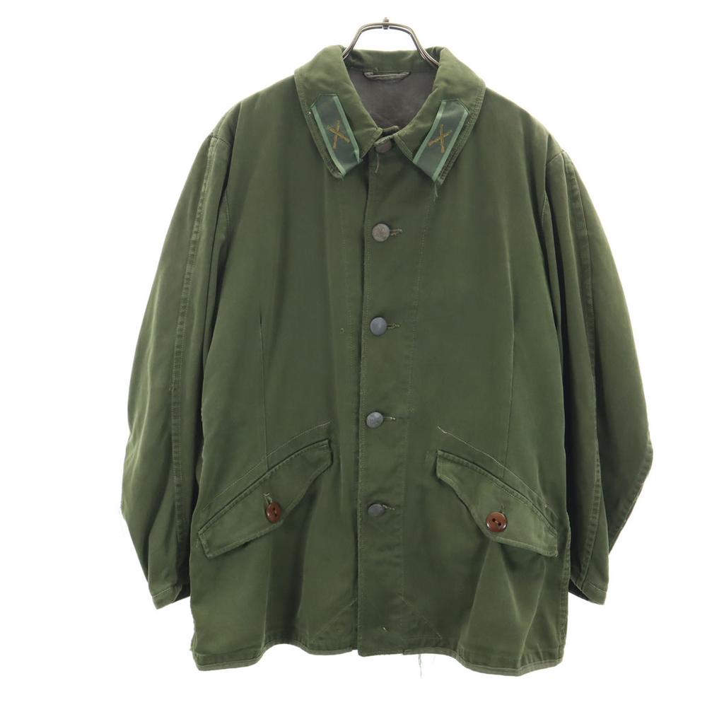 SWEDEN ARMY 70s M59 Vintage Field jacket khaki military Men's Used