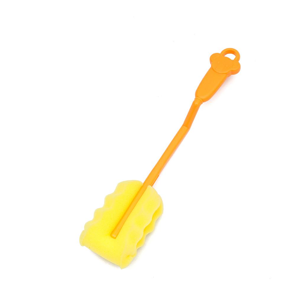 Buy Rotate Sponge Baby Feeding Nursing Bottle Clean Brush Nipple