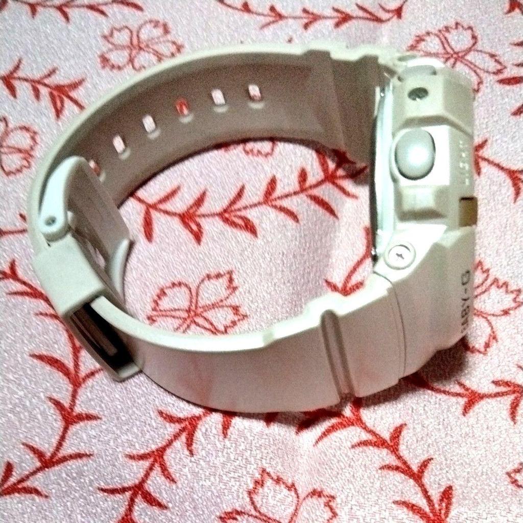 Used CASIO BABY-G 280 BA Watch Pink Beige