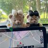 Accessorie Used for Car Gear Shift Decoration Cute Turn Signal Dolls Wiper Dolls Rearview Mirror Ornament Car Internet Celebrity