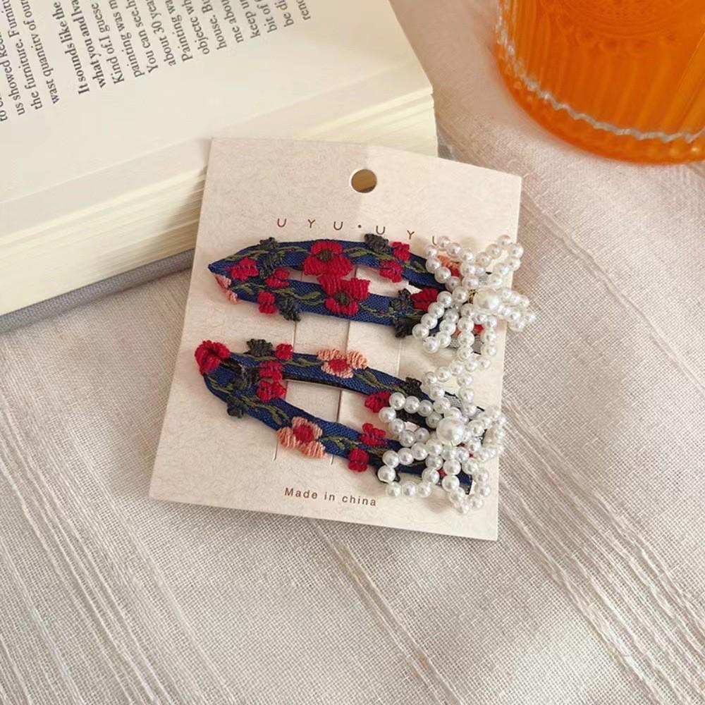 Korean Rhinestone Diamond-Edge Hairpin for Women: Stylish One-Word Clip for Bangs and Side Hair