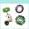 Beyblade Battle Gyro Brinquedo Death Hattis Burst Liga B135 Com Acabamento Premium