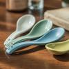 High-Value Household Spoon, Ceramic Rice Spoon, Personal Spoon, Small Dessert Spoon, Tableware Spoon, Coffee Spoon
