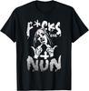 F-cks I Give Nun Dark Humor Gothic Design Tee T-Shirt