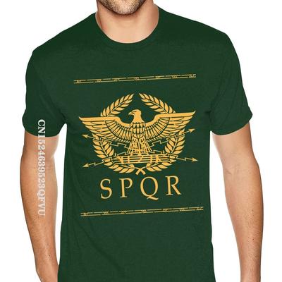 Roman Empire SPQR Mens Tshirt Over Size For Men Art Shirt Design Top T-shirts for Men Cotton Tees Casual Latest - Men's Summe...