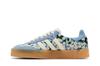 adidas Sambae Liberty London Bordado Floral Azul Creme Branco (Mulheres