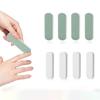 Mini Nail Polishing Strip Double-Sides Removing Traces Silver Ornament Petite Manicure Tool