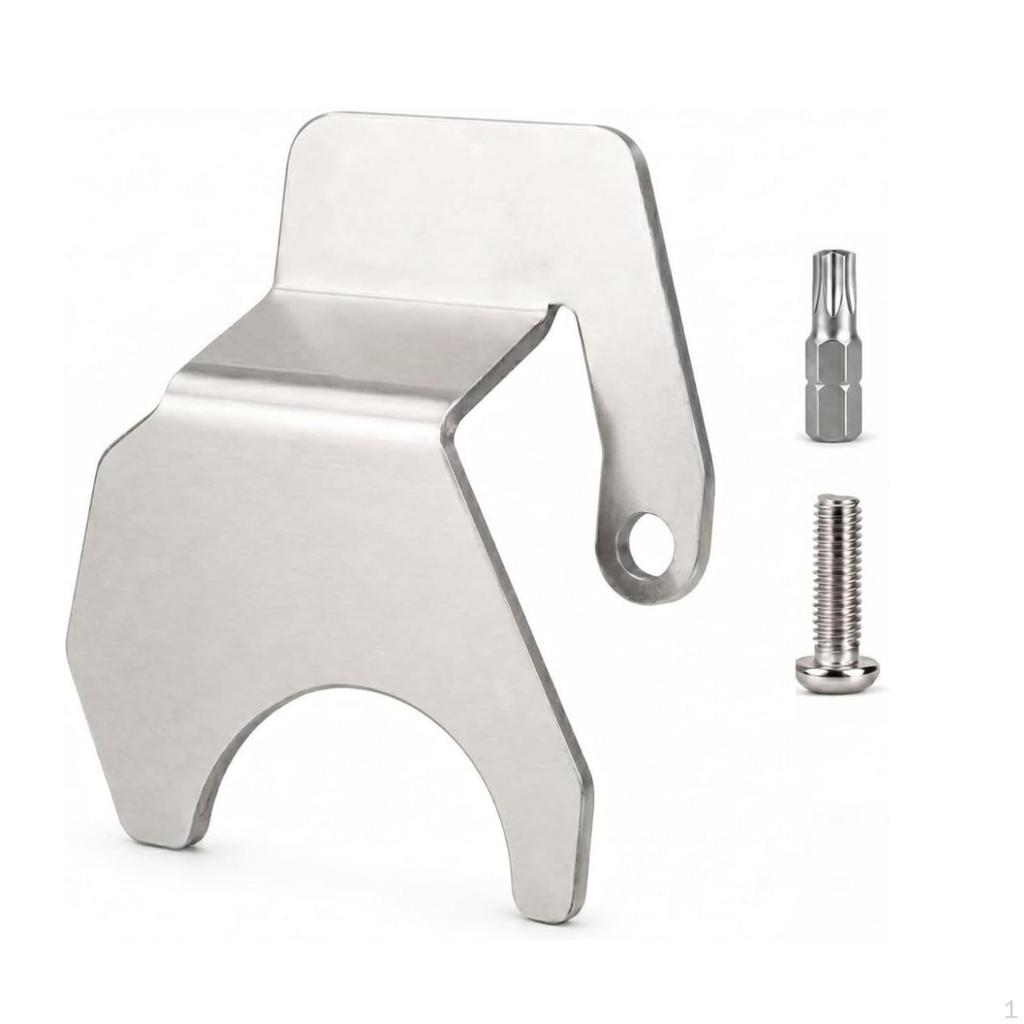 Tailgate Lock Protector TamperResistant Bracket with Security Hardware Drillless Auto