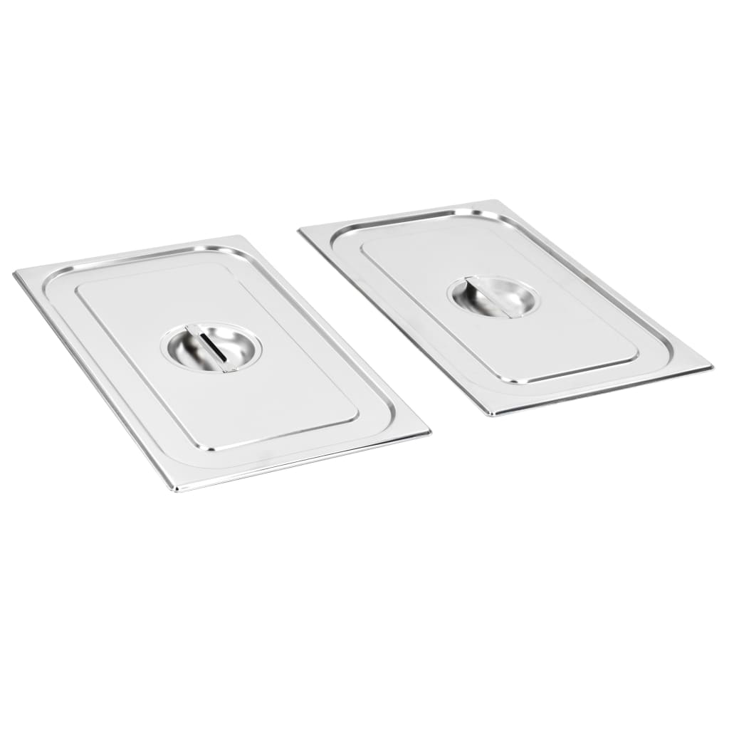 Lid for GN 1 1 Container 2 Pcs Stainless Steel